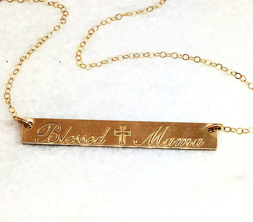 Blessed Mama Necklace - LillaDesigns