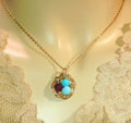 Personalized Family Birthstone Bird-nest 14K Gold Fill Necklace. Family Tree. Birdnest Necklace. Mothers. Grandmas.