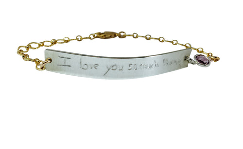 Handwriting Bracelet - LillaDesigns