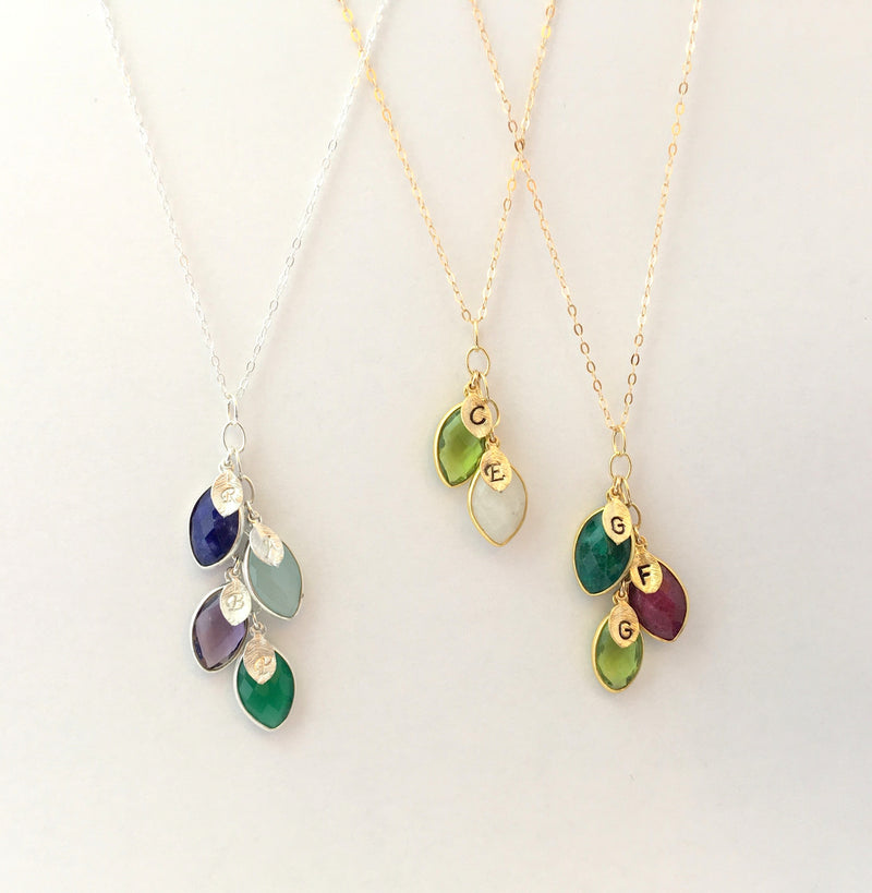 Sterling Silver 20"	6 Gems