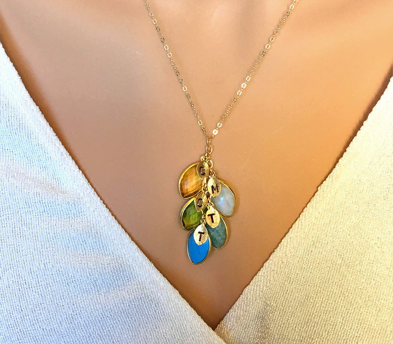 7 gems 7 leafs 24 inch gold