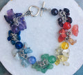 7 Chakra Intention Healing Crystal Bracelet - LillaDesigns