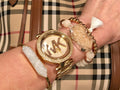 Druzy Bangle Collection - White Druzy Gold Bangle - LillaDesigns