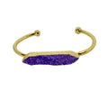 Druzy Geode Bangle Bracelet - LillaDesigns
