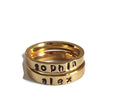 Best Friend Ring Handstamped - LillaDesigns