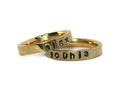 Best Friend Ring Handstamped - LillaDesigns