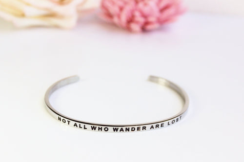 NOT ALL WHO WANDER ARE LOST - LillaDesigns