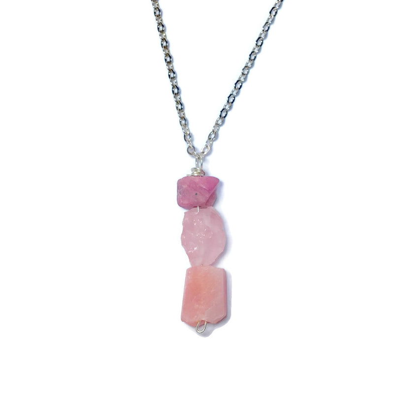 Happiness and Love Necklace - LillaDesigns