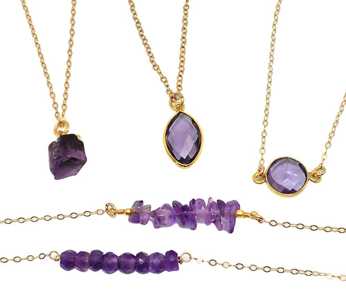 Amethyst Collection February Birthstone - LillaDesigns