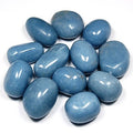 Angelite Healing Crystal for Stress Relief Touch Stone