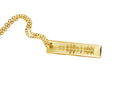 Baby Heartbeat Voice or Sound Wave Engraved Actual Handwriting Signature Gold or Silver Necklace - LillaDesigns