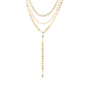 The Goddess Lariat Coin Choker Set