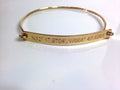 Sterling Silver Custom Coordinate Bangle