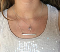 Floral Bar Necklace