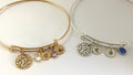 Tree of Life Bracelet, Expandable Family Tree Bracelet