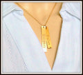 Double Vertical Bar Necklace Valentines Day Gift Name Bar Necklace Gold custom name 2 Two Bars Necklace - 2 Names Necklace - Custom Engraved