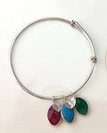 Custom Birthstone Charm Bracelet For Mom, Mothers Bracelet Jewelry Gift Custom Bracelet