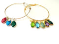 Gift for Mom Birthstone necklace - LillaDesigns