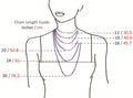 Layered Necklace Minimalist Gemstone Bead Bar Necklace Beaded necklace