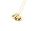 Emoji Necklace Kissy Face Necklace Gift for best friend necklace emoji disc necklace rose gold sterling silver gift for her happy face