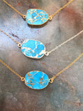 Raw Turquoise Necklace