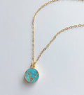 Turquoise earrings necklace set, Gift For Women