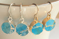 Turquoise earrings necklace set, Gift For Women