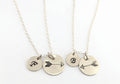 Best Friend Necklaces BFF Gift for best friend Friendship necklaces set of two best friend necklace matching set of 2 personalized necklace