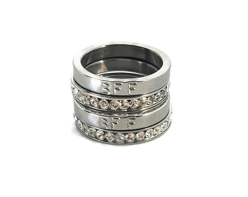 Stacking Ring Personalized Name Ring Custom Hand Stamped Silver Stainless Steel Stackable Ring for Mom kids name Gold Band Christmas gift