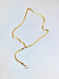 Coin Choker Necklace Y Lariat Necklace Layered Lariat Gold Choker Necklace