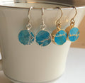 Turquoise earrings, Gift For Women