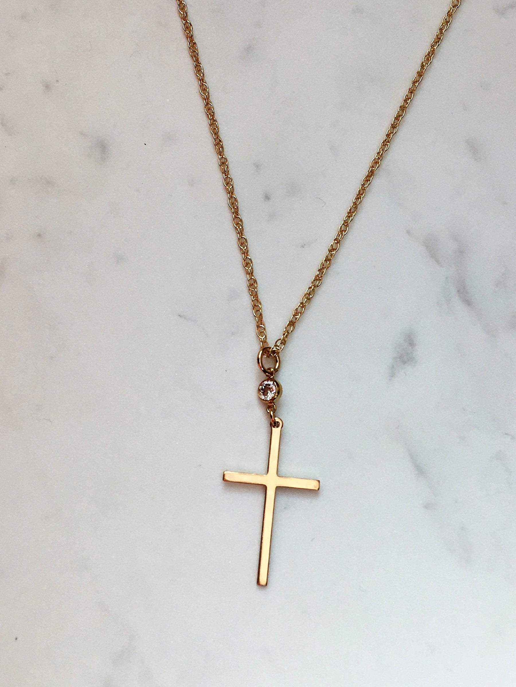 To my Grandson - Personalized Cross Necklace – Kendall's Collection