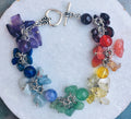 7 chakra bracelet Healing Crystal Jewelry bracelet for meditation Reiki Gift Seven Chakras