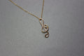 Treble Cleff Gold Fill Bridesmaid Necklace. Music Lover