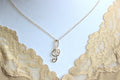 Treble Cleff Gold Fill Bridesmaid Necklace. Music Lover