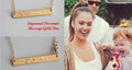 Sterling Silver Bar, Engraved Necklace