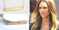 Engravable Gold Bar Necklace Nameplate Silver  Custom Mothers Children's Name Personalized Custom necklace Monogram Silver Celebrity Style