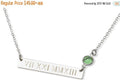 Sterling Silver Bar Necklace, Gold Bar Necklace