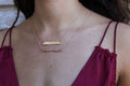 Arrow necklace - Gold Personalized Necklace, Sterling Silver Arrow