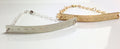 Custom sonogram heartbeat  necklace -  Engraved Handwriting Bracelet Long Gold Bar engraved - EKG - ECG - Voice sound necklace-Lilladesigns