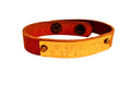 Men's Coordinate  Leather Engraved Cuff - LillaDesigns