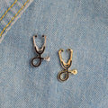 Nurse stethoscope pin - LillaDesigns