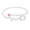 Nurse Stethoscope Bangle Bracelet - LillaDesigns