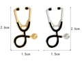 Nurse stethoscope pin - LillaDesigns