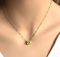Golden Choker Crystal Necklace with Swarovski Elements - LillaDesigns